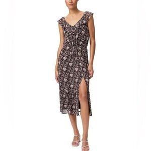 PAIGE 💯 Silk Beverly Midi Dress